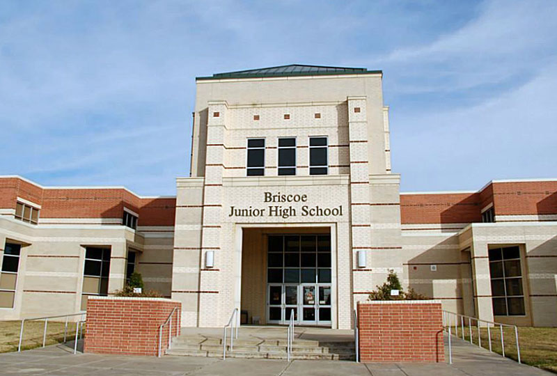 Briscoe Junior High (Grades 7 – 8) Ranked Recognized!*