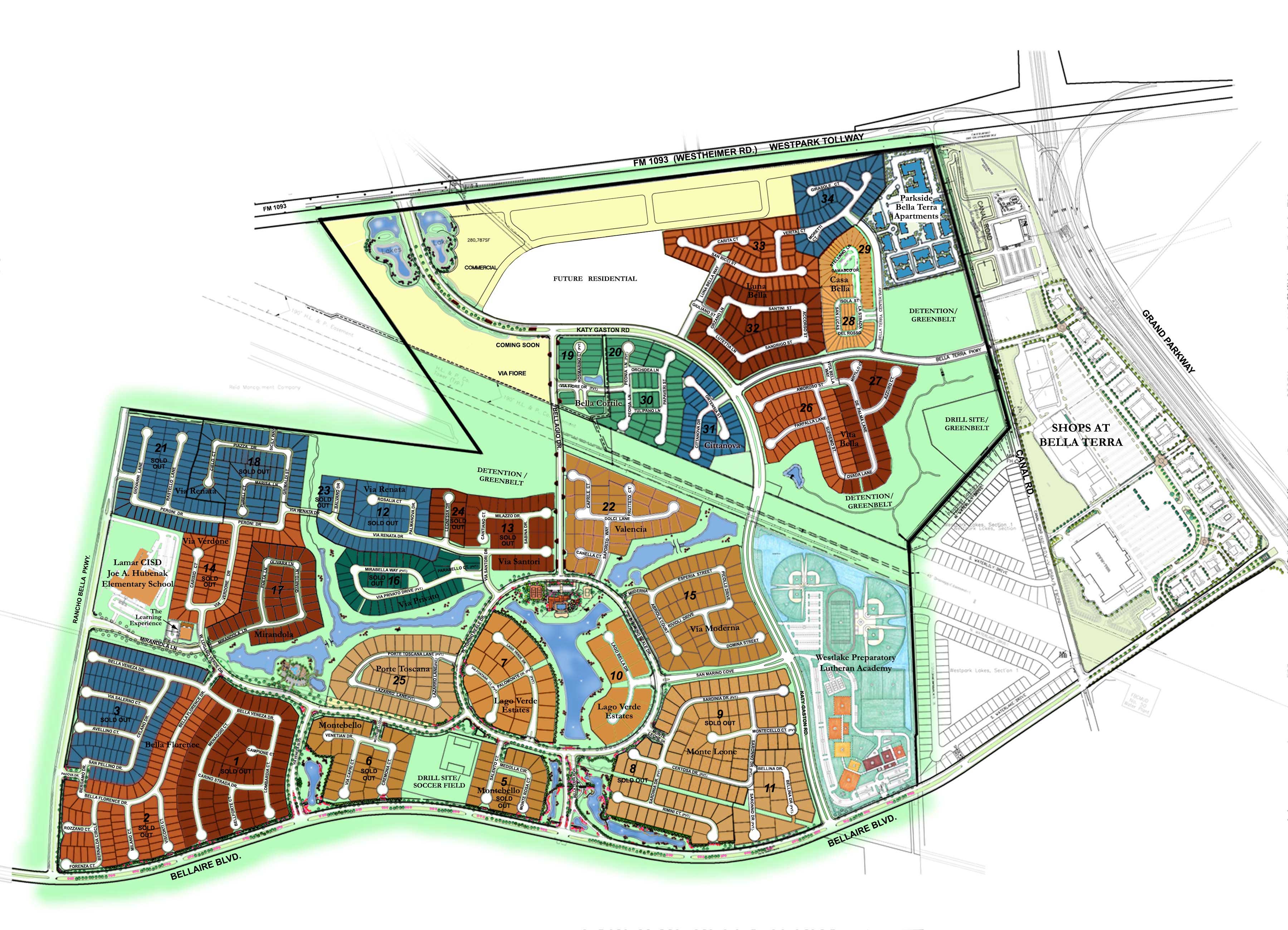 Lakes of Bella Terra